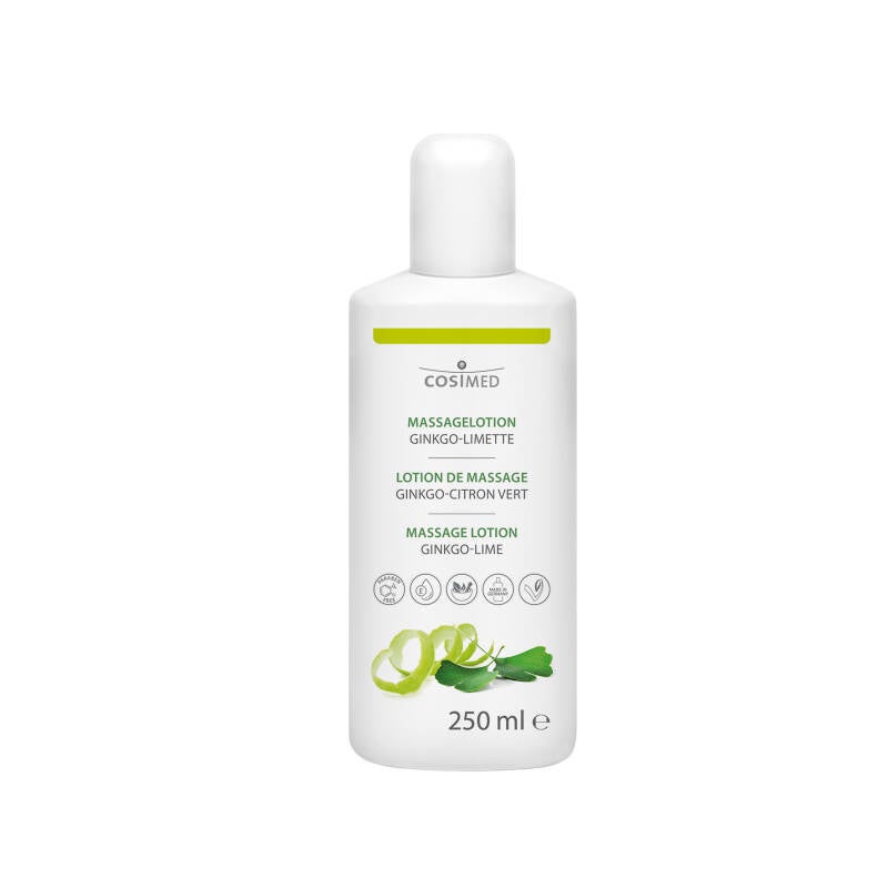 cosiMed Massagelotion Ginkgo-Limette – 250 ml