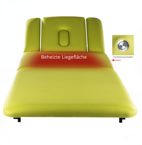 NEU VARIO beheizte Liegefläche ( Schulter- o. Lendenbereich) – Hauptansicht