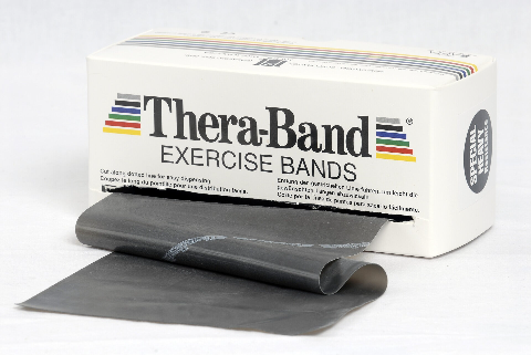 Theraband, schwarz, (5,5m) – Hauptansicht
