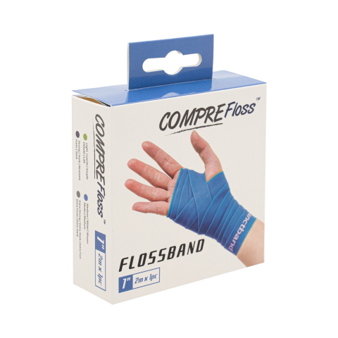 Flossband Level 2, mittel, blau – Produktansicht 3