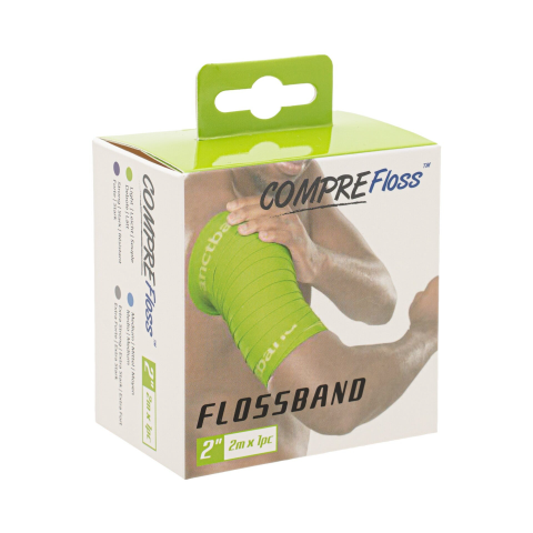 Flossband Level 1, leicht, grün, Standard – Produktansicht 3