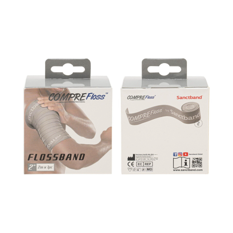 Flossband Level 4, extra stark, grau, Standard – Produktansicht 3