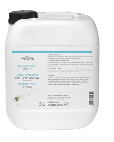 cosiMed Massagelotion Sensitiv – 5 Liter
