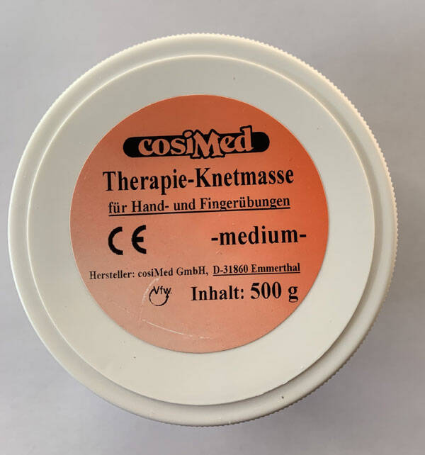 Therapie-Knetmasse, medium, 500g – Hauptansicht
