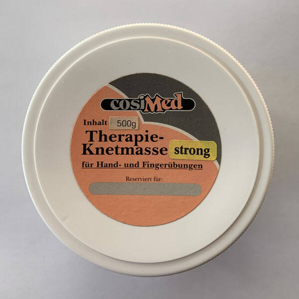 Therapie-Knetmasse, strong, 500g – Hauptansicht