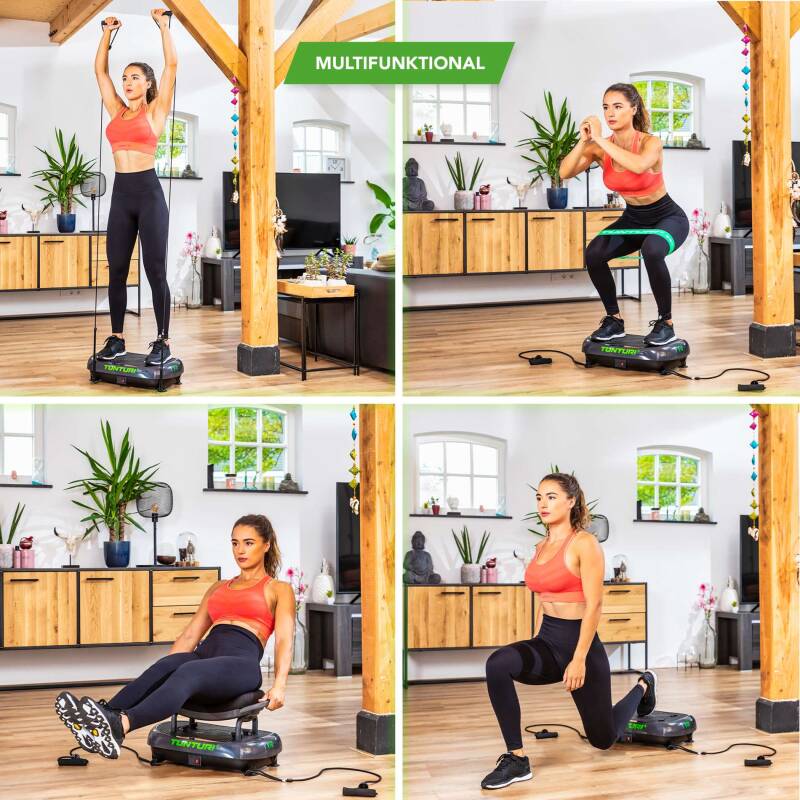 Tunturi Cardio Fit V10 Vibrationsplatte – Produktansicht 4