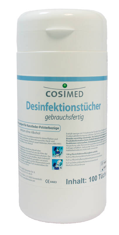Desinfektionstücher Cosimed – Produktansicht 2