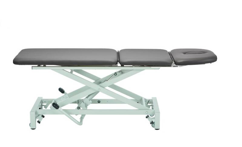 Therapieliege ARUBA, 3-teilig, hydraulisch – Hauptansicht