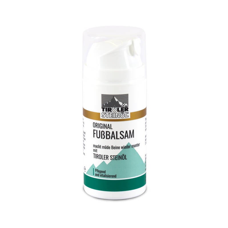 Fußbalsam mit Tiroler Steinöl – 100 ml