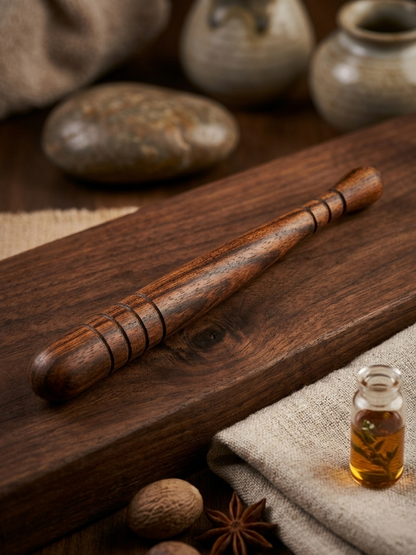 Massagestäbchen, Modell 1, Bubinga – Hauptansicht