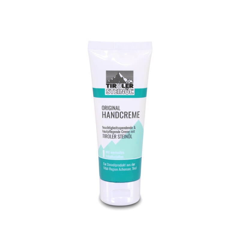 Handcreme mit Tiroler Steinöl – 75 ml
