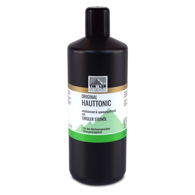 Hauttonic mit Tiroler Steinöl – 1000 ml