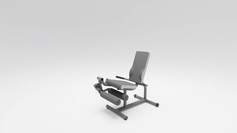 Beinbeuger /-strecker, Kombigerät, zweifache Krafteinstellung – Produktansicht 2