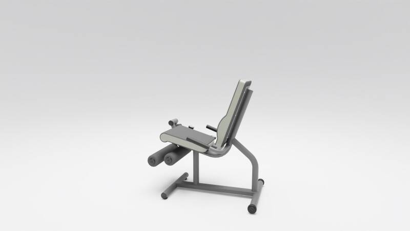 Beinbeuger /-strecker, Kombigerät, zweifache Krafteinstellung – Produktansicht 3