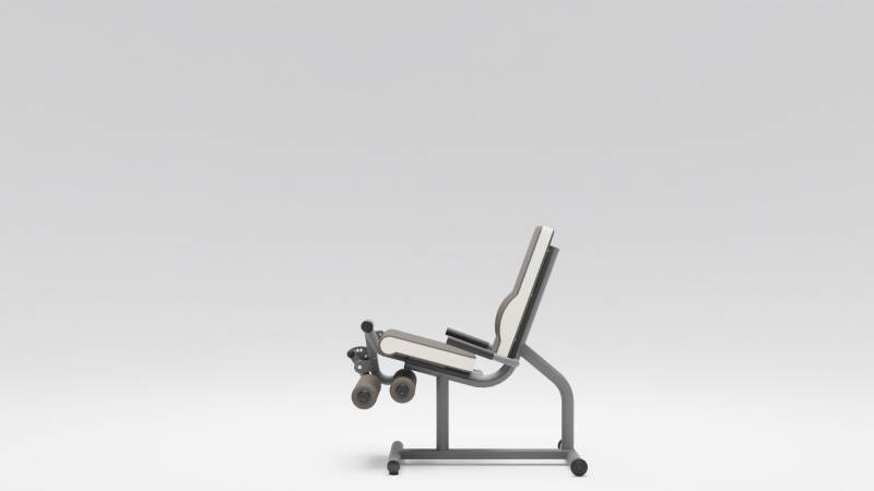 Beinbeuger /-strecker, Kombigerät, zweifache Krafteinstellung – Produktansicht 4