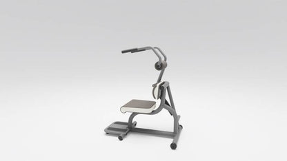 Bauch /-Rückentrainer, Kombigerät, zweifache Krafteinstellung – Produktansicht 6