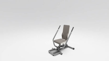 Ruder /-Brusttrainer, Kombigerät, zweifache Krafteinstellung – Produktansicht 5