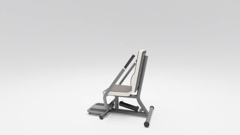 Ruder /-Brusttrainer, Kombigerät, zweifache Krafteinstellung – Produktansicht 6