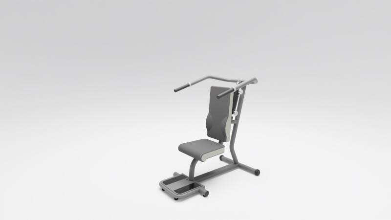 Schulterheber/ Pull Down, Kombigerät, zweifache Krafteinstellung – Produktansicht 2