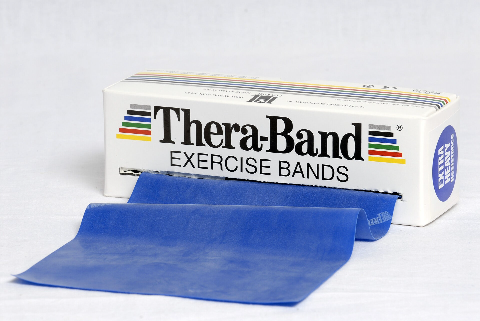 Theraband, blau, (5,5m) – Hauptansicht