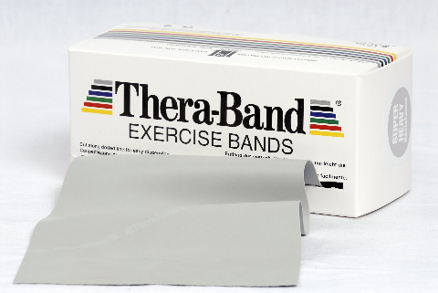 Theraband, silber, (5,5m) – Hauptansicht