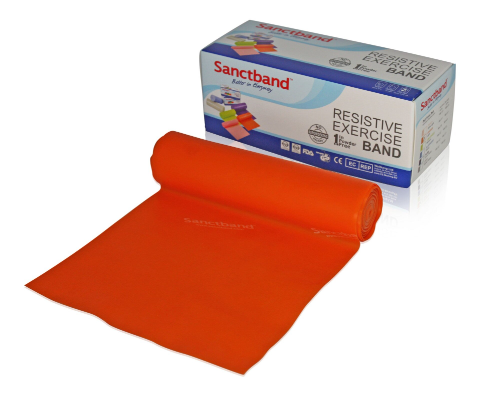 Sanctband Trainings-Band – Orange, 5,5 m Rolle – Hauptansicht