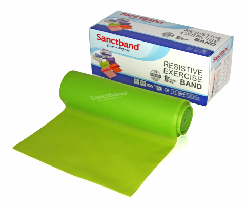 Sanctband Trainings-Band – Limette, 5,5 m Rolle – Hauptansicht