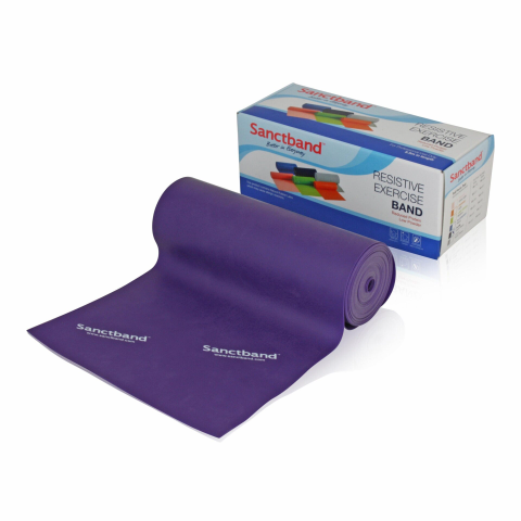 Sanctband Trainings-Band – Pflaume, 5,5 m Rolle – Hauptansicht