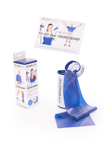 Theraband in RV - Tasche, blau, (2,5m) – Hauptansicht