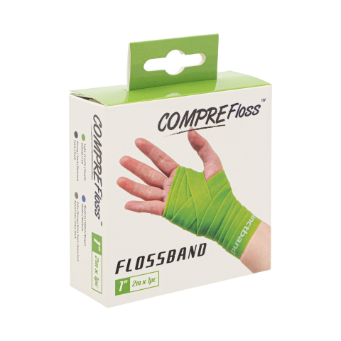 Flossband Level 1, leicht, grün – Produktansicht 5