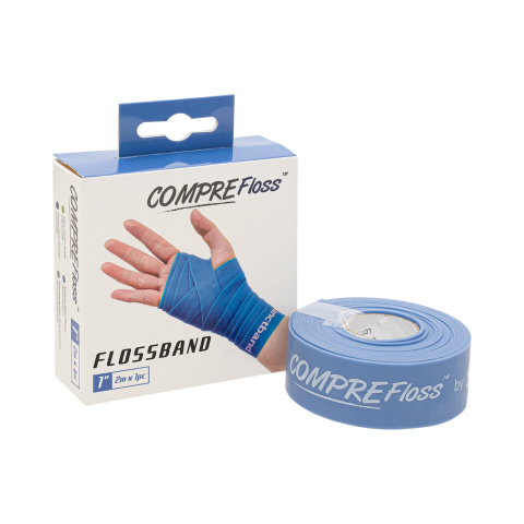 Flossband Level 2, mittel, blau – Hauptansicht