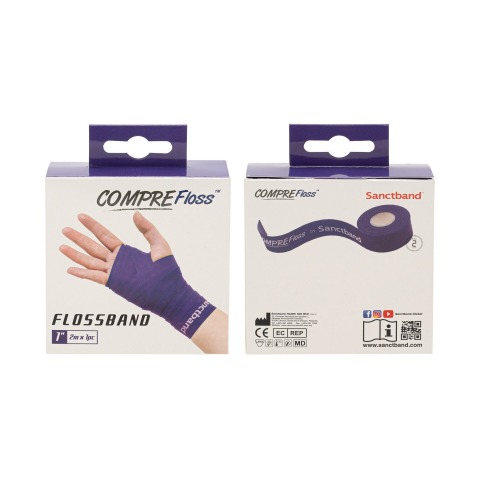 Flossband Level 3, stark, violett – Produktansicht 2