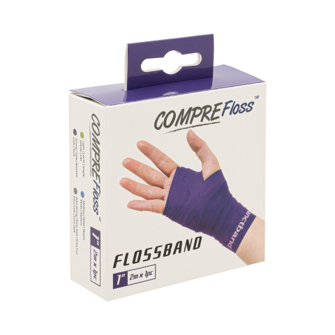 Flossband Level 3, stark, violett – Produktansicht 3