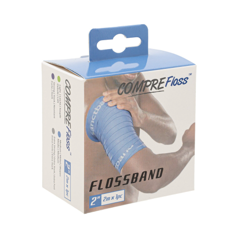 Flossband Level 2, mittel, blau, Standard – Produktansicht 2