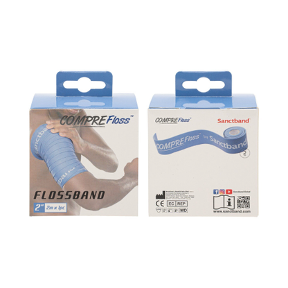 Flossband Level 2, mittel, blau, Standard – Produktansicht 3
