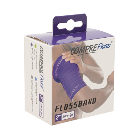 Flossband Level 3, stark, violett, Standard – Produktansicht 2