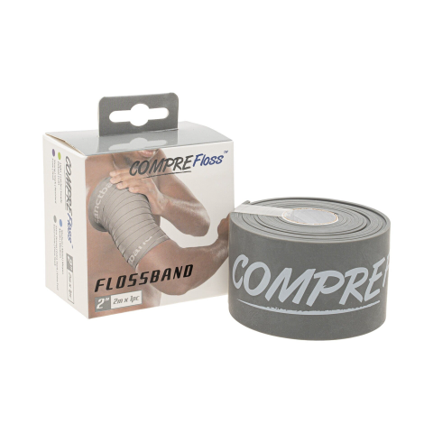 Flossband Level 4, extra stark, grau, Standard – Hauptansicht