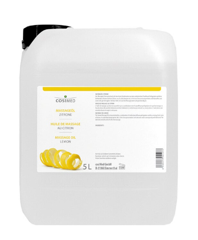 cosiMed Massageöl Zitrone – 5 Liter
