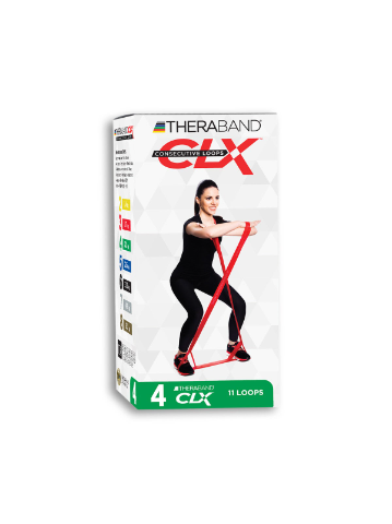 TheraBand CLX Band 2 m, rot – Hauptansicht