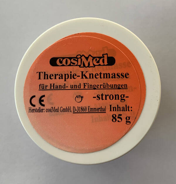 Therapie-Knetmasse, strong, 85g – Hauptansicht