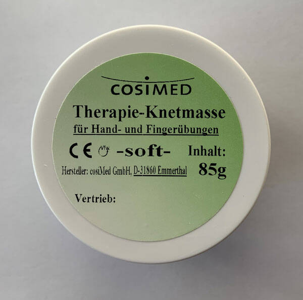 Therapie-Knetmasse, soft, 85g – Hauptansicht