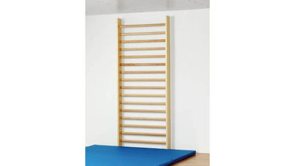 Sprossenwand 80X210cm, mit ovale Sprossen, montiert – Produktansicht 2
